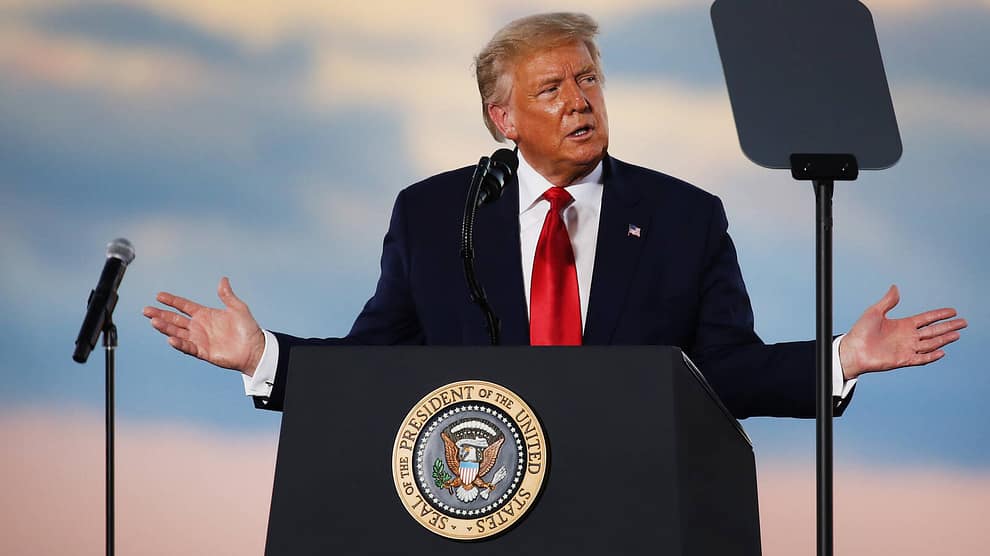 President Trump aaounces oil drilling increase